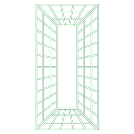 Trompe l'oeil trapèze