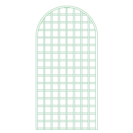 Treillages plein cintre...