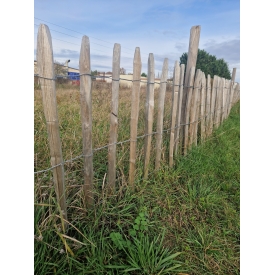 Ganivelle en écart de 8 cm