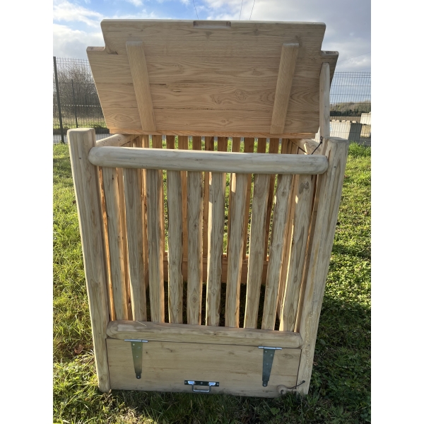 Composteur en Lattes Demi-rondes