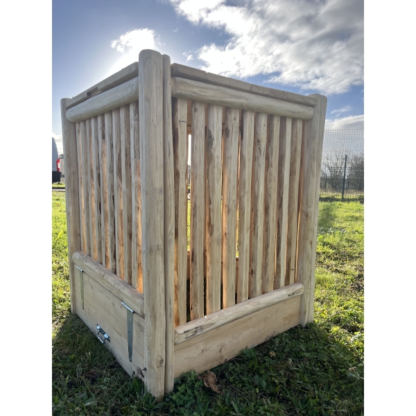 Composteur en Lattes Demi-rondes