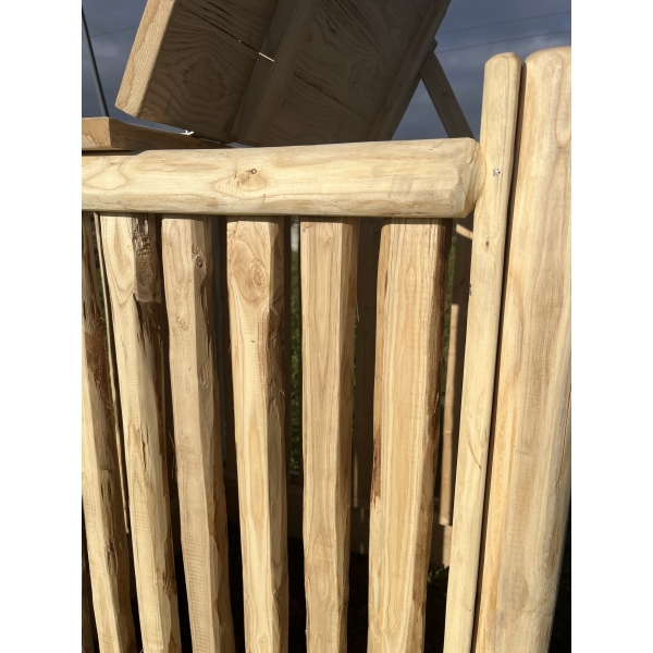 Composteur en Lattes Demi-rondes