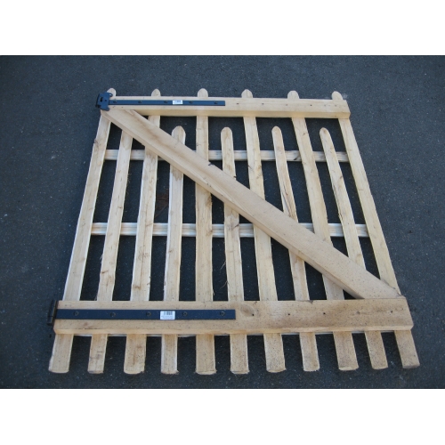 Portillon simple en châtaignier