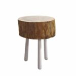 tabouret rondin
