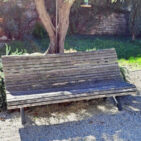 Lattes pour banc extérieur en chataignier