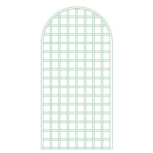 Treillages plein cintre carrés 10 cm