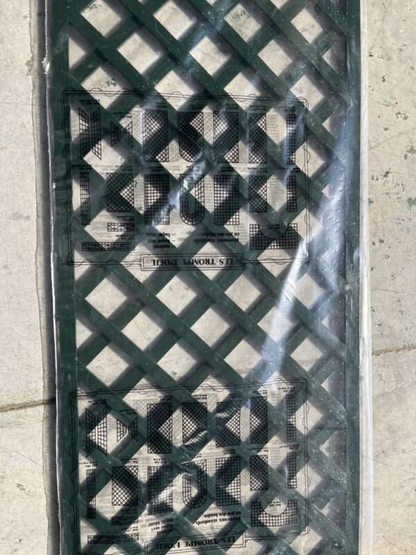 Carrés 45° de 6 cm 182 cm x 50 cm