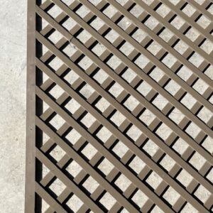 Carrées 45° de 5 cm 89 cm x 279 cm