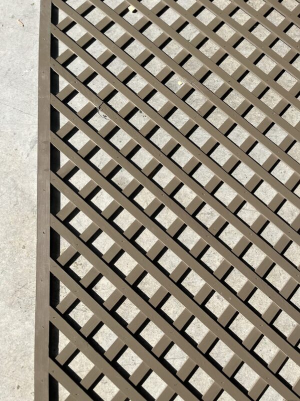 Carrées 45° de 5 cm 89 cm x 279 cm