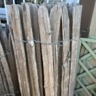 Ganivelle en lattes plate Hauteur 1,20 m, Ecart 2 cm